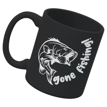 Gone Fishing v1 Coffee Mug